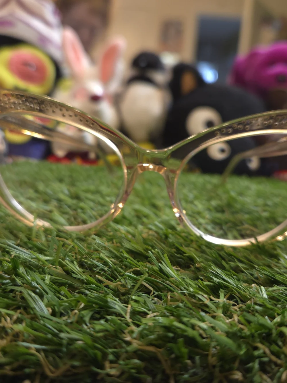 Bonlook Keiko Lynn Champagne Cateye Eyeglasses
